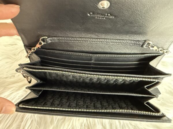 Dior Cannage Wallet On Chain - Image 4