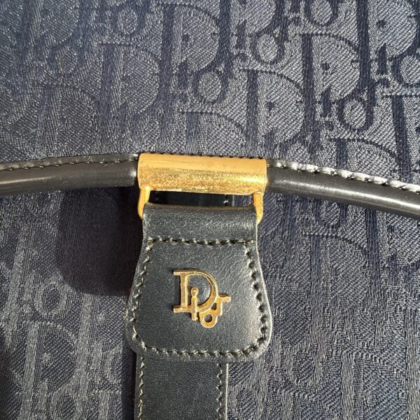 Dior Vintage Navy Trotter - Image 4