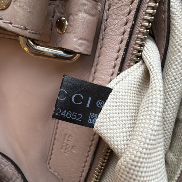 Gucci Powder Pink Leather Boston - Image 5