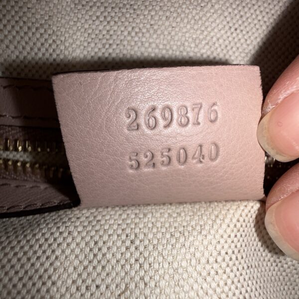 Gucci Powder Pink Leather Boston - Image 4