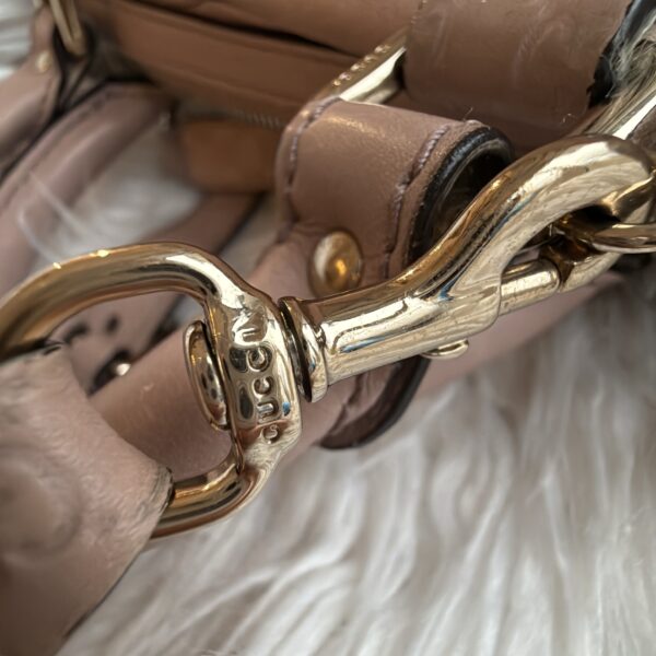 Gucci Powder Pink Leather Boston - Image 6