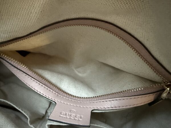Gucci Powder Pink Leather Boston - Image 9