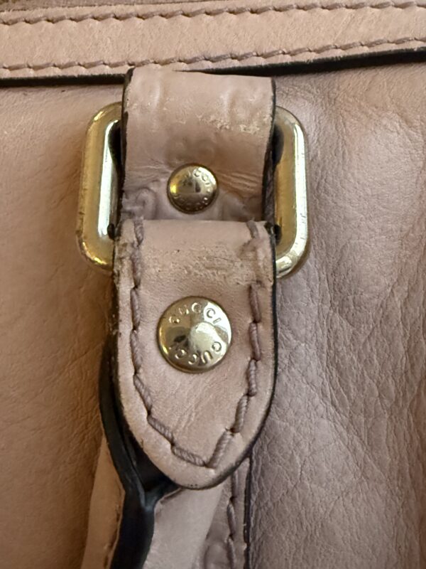 Gucci Powder Pink Leather Boston - Image 12