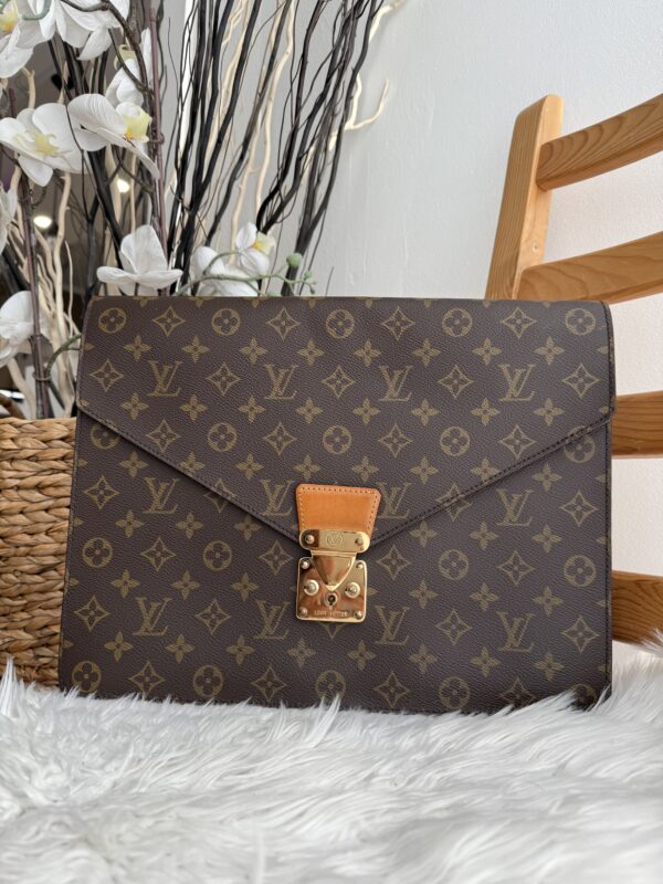Louis Vuitton Monogram Porte Documents Sénateur