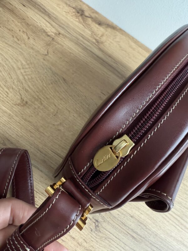 Cartier Crossbody Bag Bordeaux - Image 9