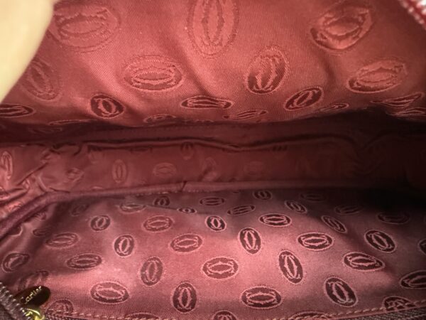 Cartier Crossbody Bag Bordeaux - Image 13
