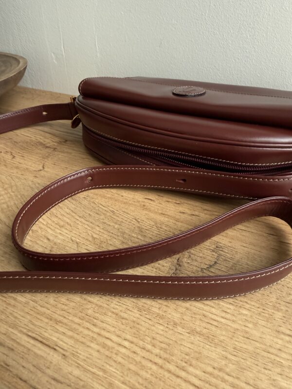 Cartier Crossbody Bag Bordeaux - Image 15