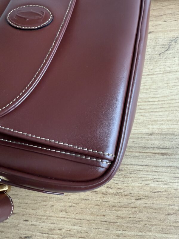 Cartier Crossbody Bag Bordeaux - Image 16