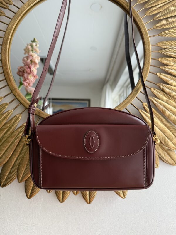 Cartier Crossbody Bag Bordeaux
