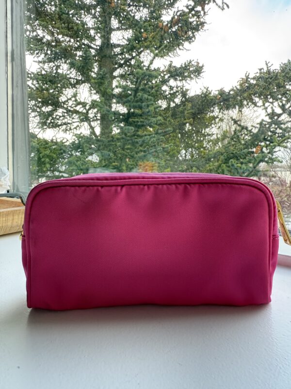 Prada Nylon Cosmetic Pouch Pink - Image 3