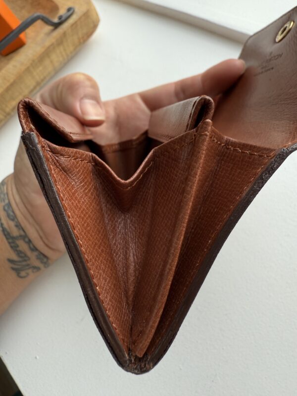 Louis Vuitton Monogram Coin Wallet - Image 11
