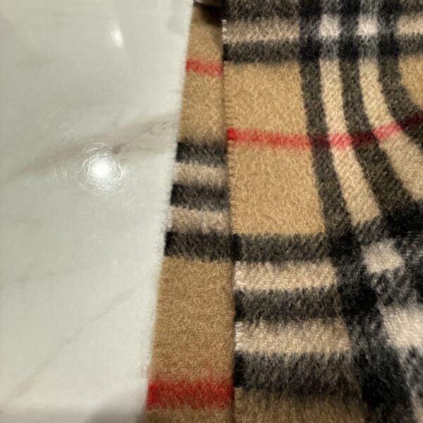Burberry Check Cashmere Scarf - Image 7