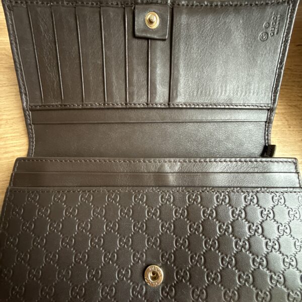 Gucci Guccissima Long Wallet - Image 6