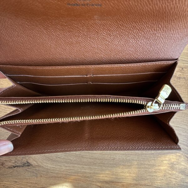 Louis Vuitton Monogram Long Wallet - Image 9