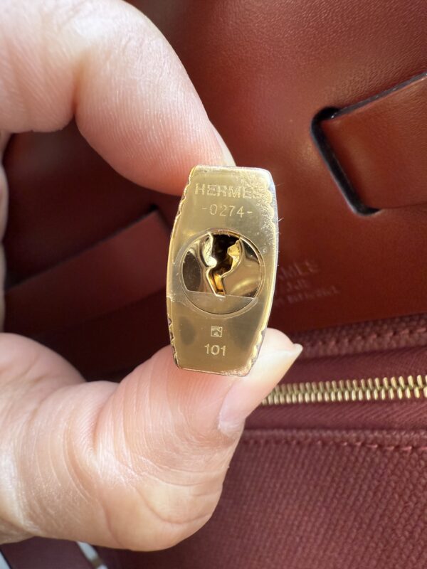 Hermes Herbag 31 RougeH/Rouge H - Image 10