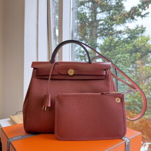 Hermes Herbag 31 RougeH/Rouge H