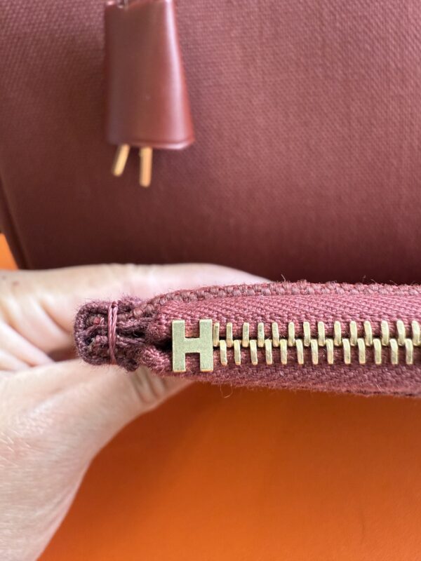 Hermes Herbag 31 RougeH/Rouge H - Image 11