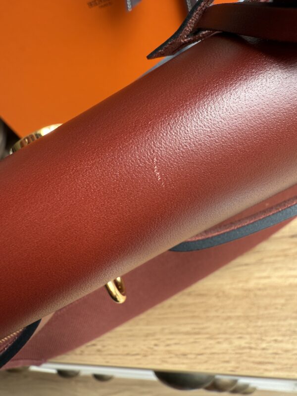 Hermes Herbag 31 RougeH/Rouge H - Image 21