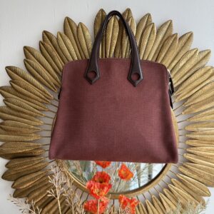 Hermes Heeboo Burgundy