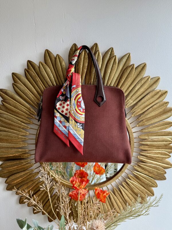 Hermes Heeboo Burgundy - Image 2