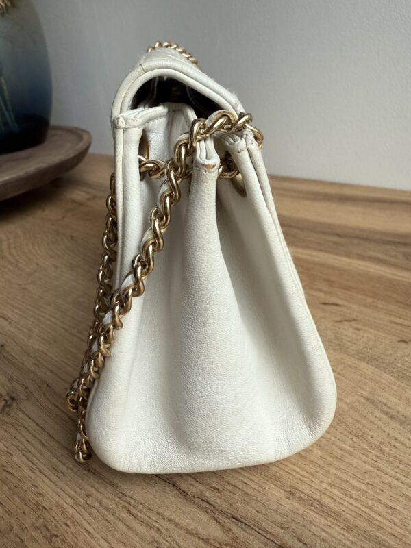 Chanel Choco Bar Accordion Mademoiselle Chain Shoulder Bag - Image 6