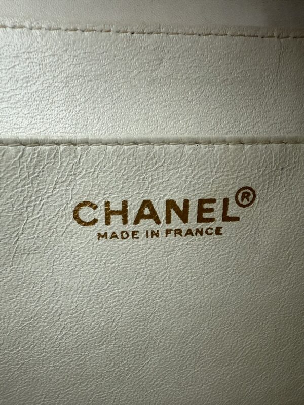 Chanel Choco Bar Accordion Mademoiselle Chain Shoulder Bag - Image 9