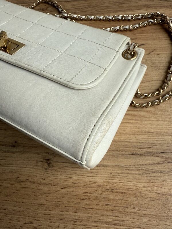 Chanel Choco Bar Accordion Mademoiselle Chain Shoulder Bag - Image 16