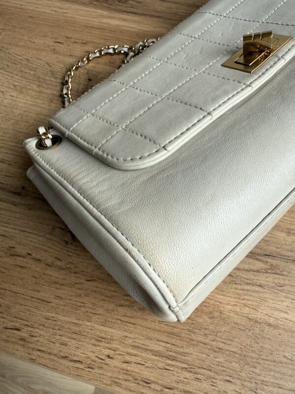 Chanel Choco Bar Accordion Mademoiselle Chain Shoulder Bag - Image 17