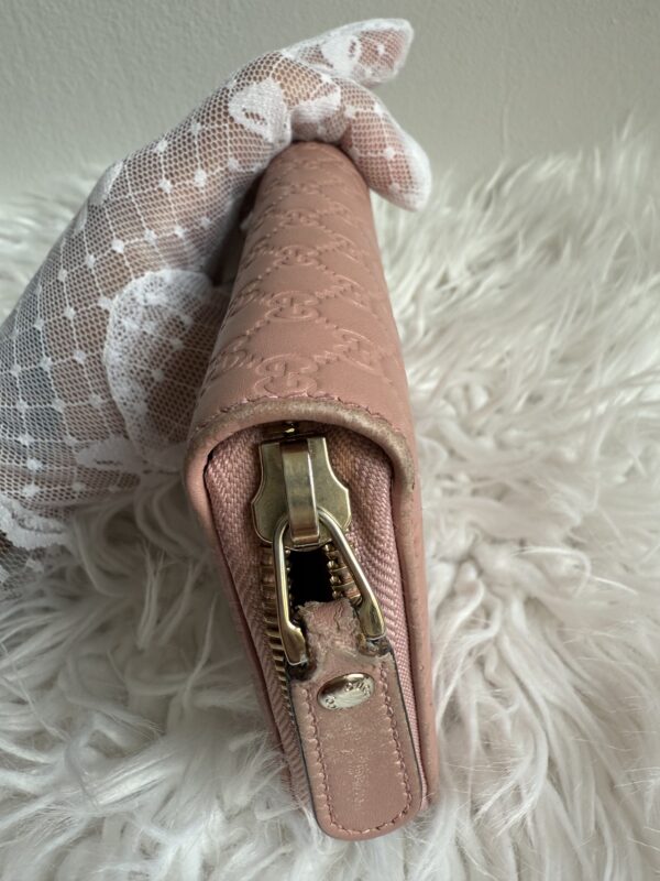 Gucci Long Wallet Pink - Image 10