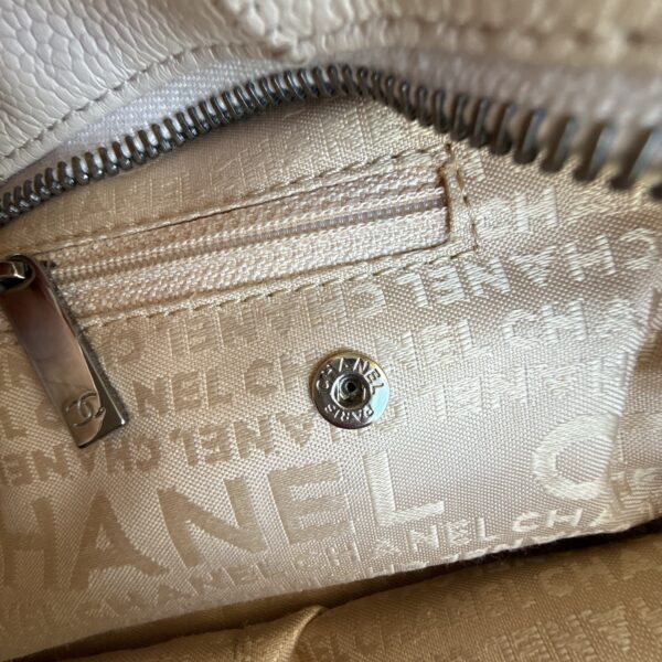 Chanel Bowling Bag Pinkish Beige - Image 6
