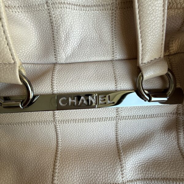 Chanel Bowling Bag Pinkish Beige - Image 8