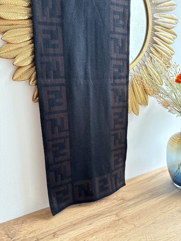 Fendi Zucca 100% Wool Scarf
