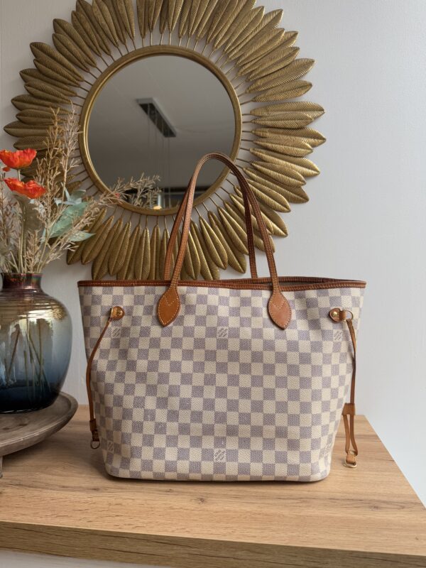 Louis Vuitton Neverfull MM Damier Azur - Image 3