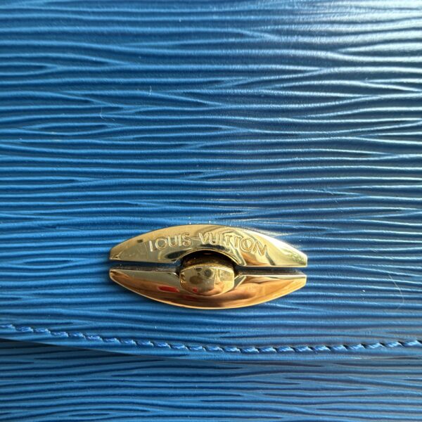 Louis Vuitton Malesherbes Epi Blue - Image 5