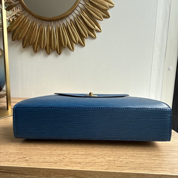 Louis Vuitton Malesherbes Epi Blue - Image 8