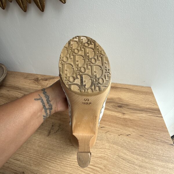 Dior Embroidered Mules by John Galliano - Image 6