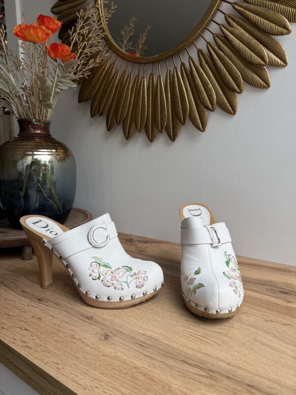 Dior Embroidered Mules by John Galliano