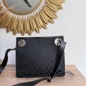 Gucci Canvas Shoulder Bag