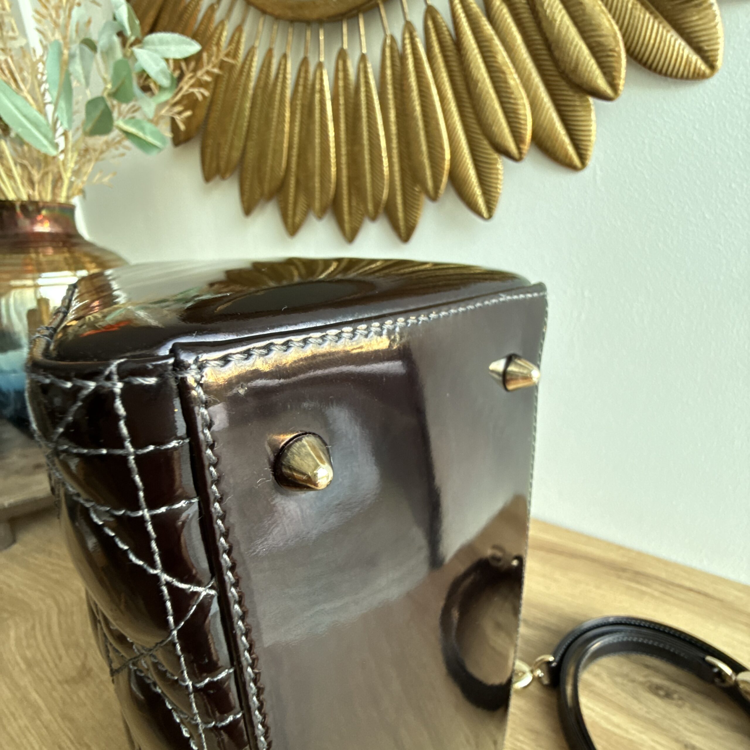 Lady Dior Medium Patent - Image 14