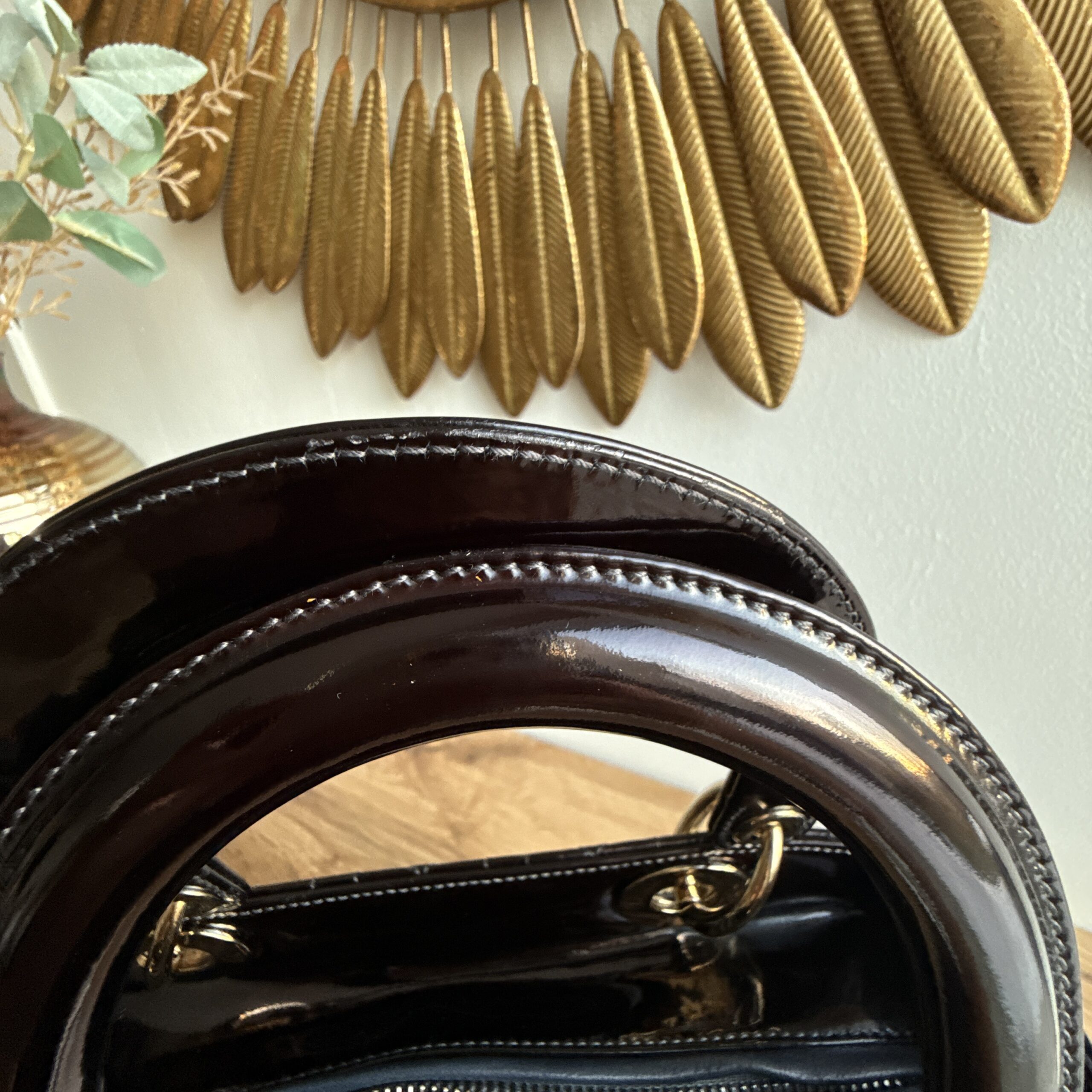 Lady Dior Medium Patent - Image 19