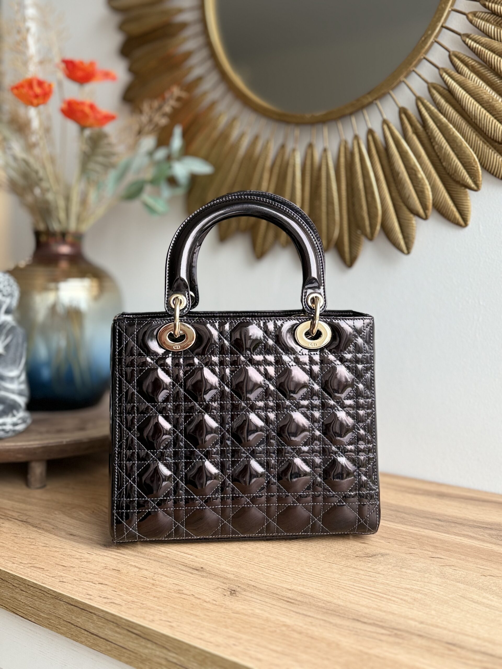 Lady Dior Medium Patent - Image 2