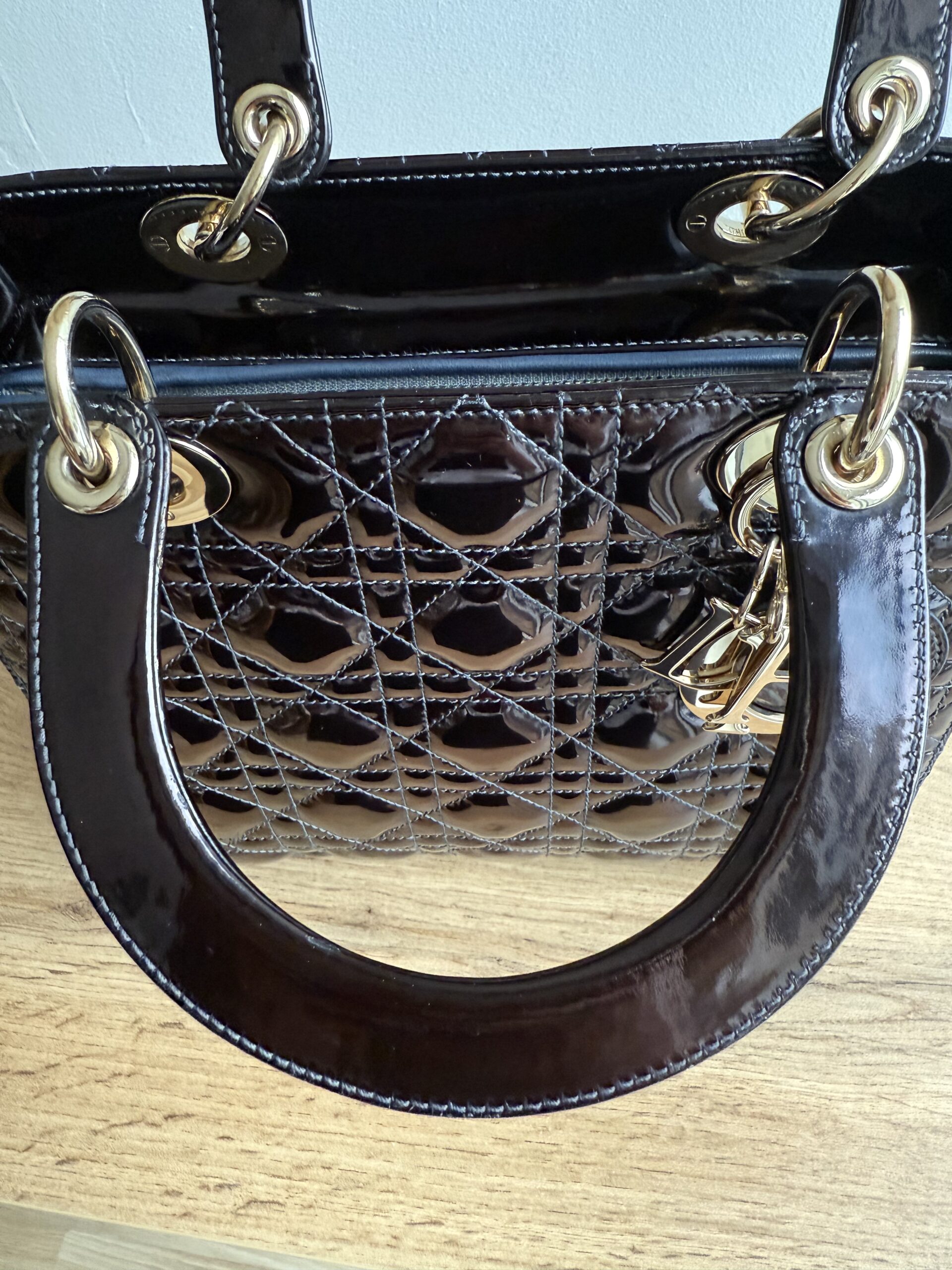 Lady Dior Medium Patent - Image 9