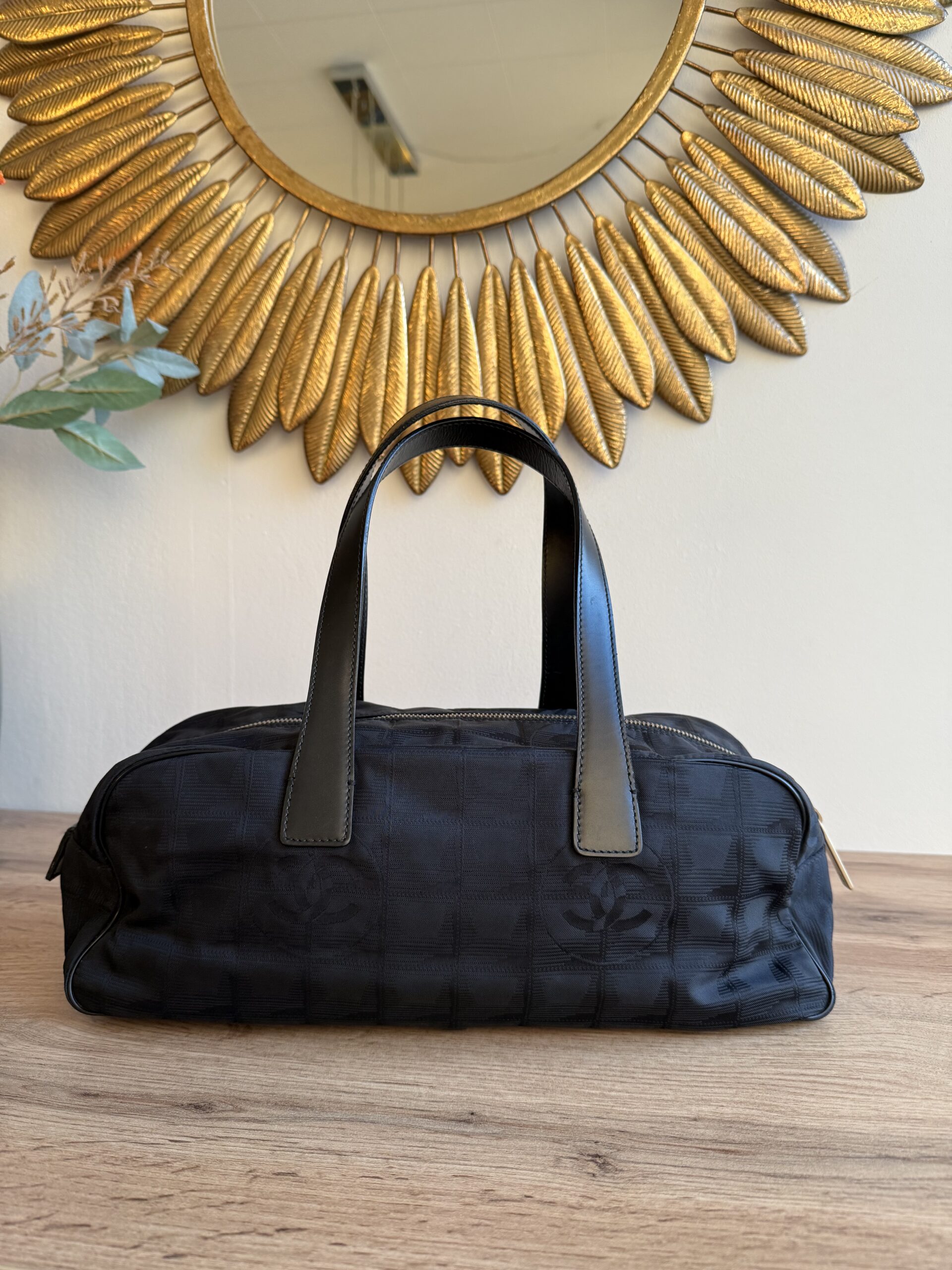 CHANEL New Travel Line Boston Bag