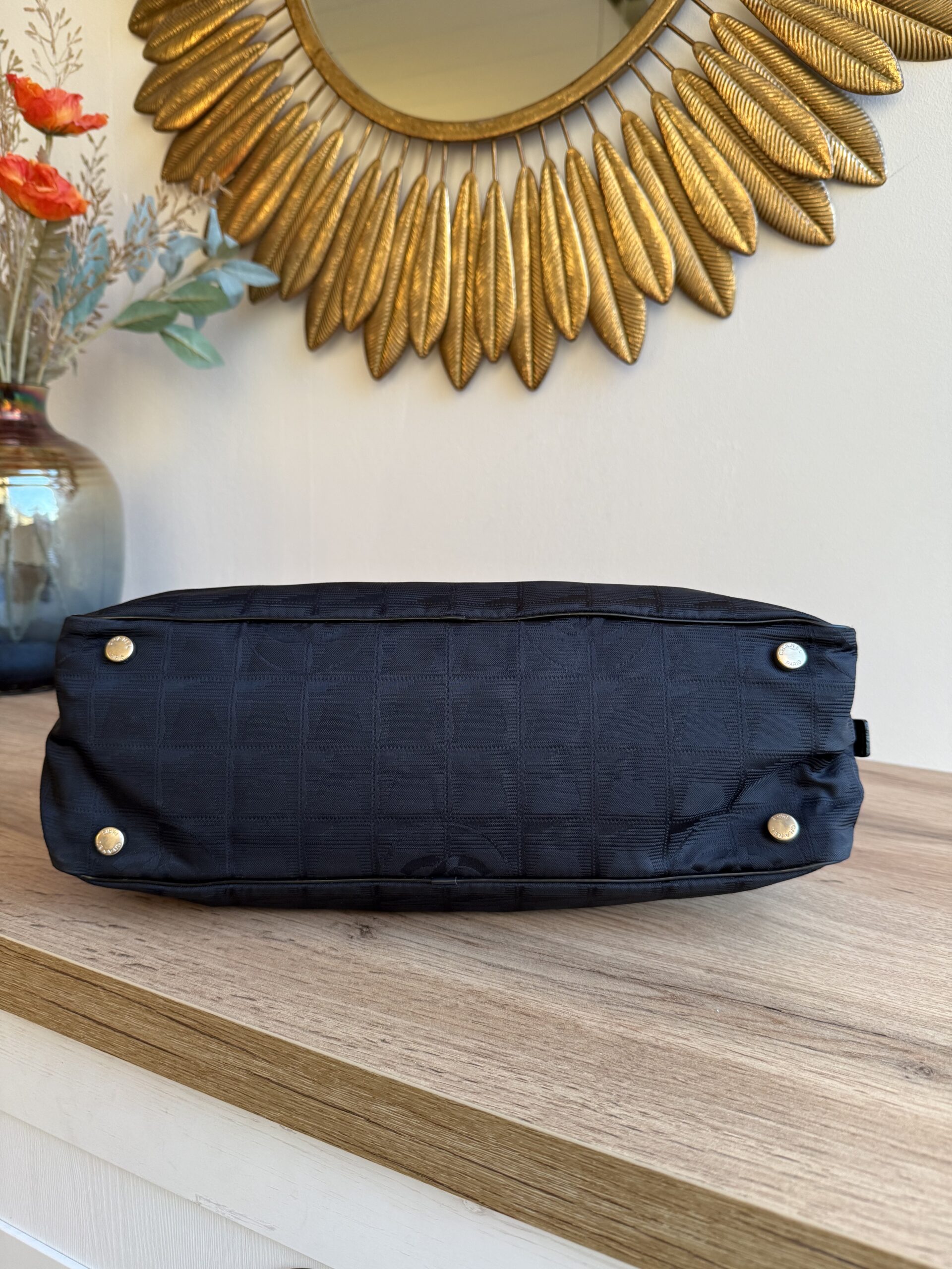 CHANEL New Travel Line Boston Bag - Image 7