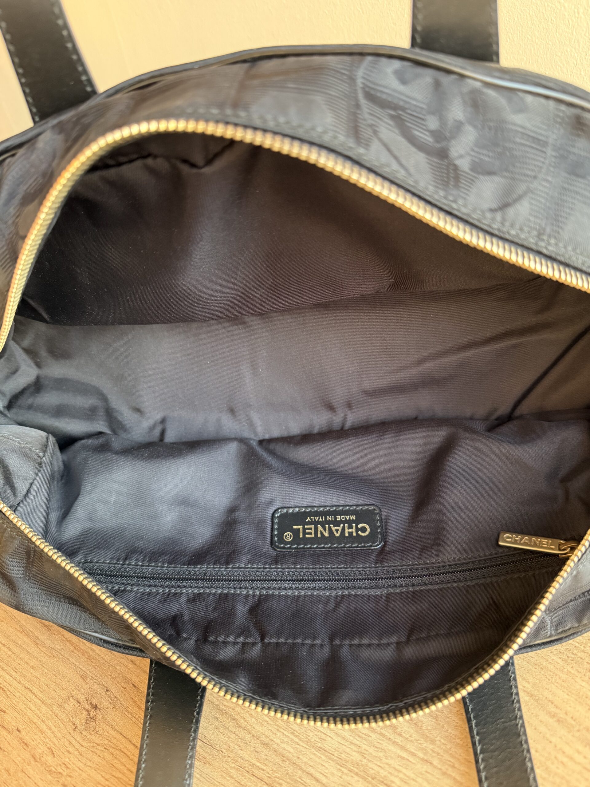 CHANEL New Travel Line Boston Bag - Image 10