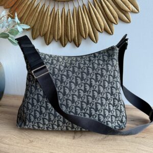 DIOR Trotter Canvas Shoulder Bag