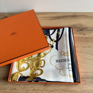 HERMES Brides de Gala Forever Scarf 90