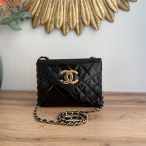 CHANEL Vintage Envelope Flap Patent