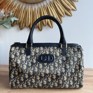 DIOR Vintage Oblique Boston Bag