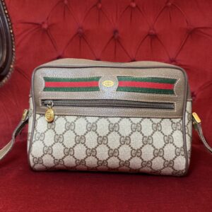 GUCCI Vintage Sherry Line Shoulder Bag